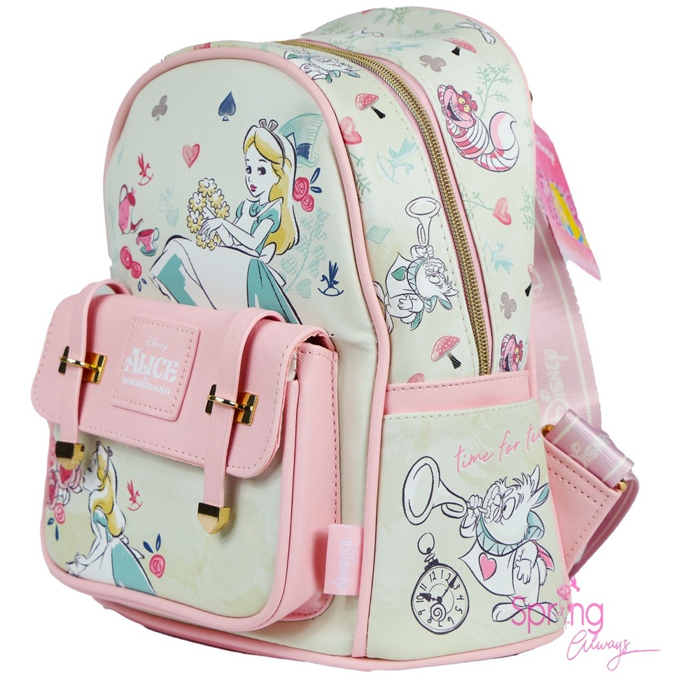 Disney Alice and Wonderland mini Backpack